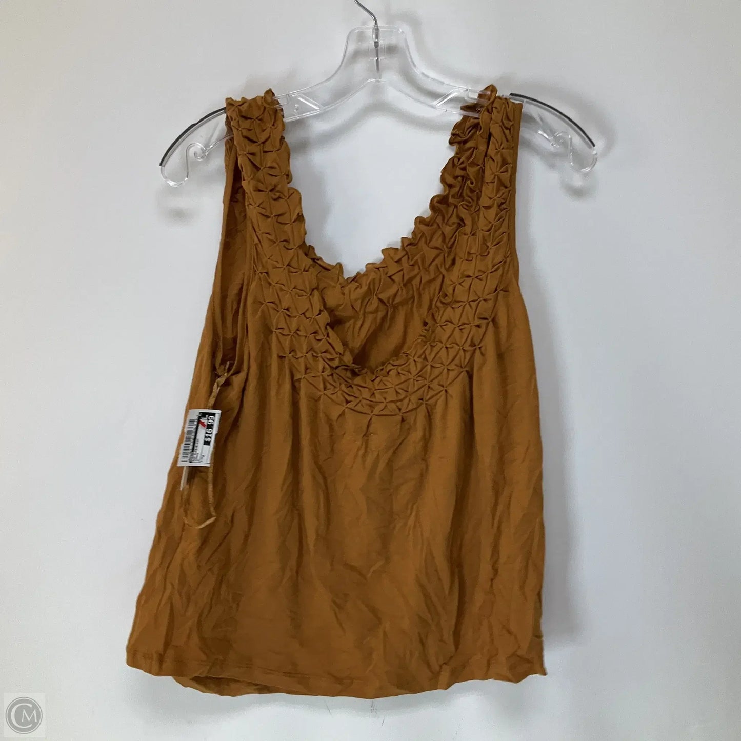 Top Sleeveless By Maeve In Orange, Size: M