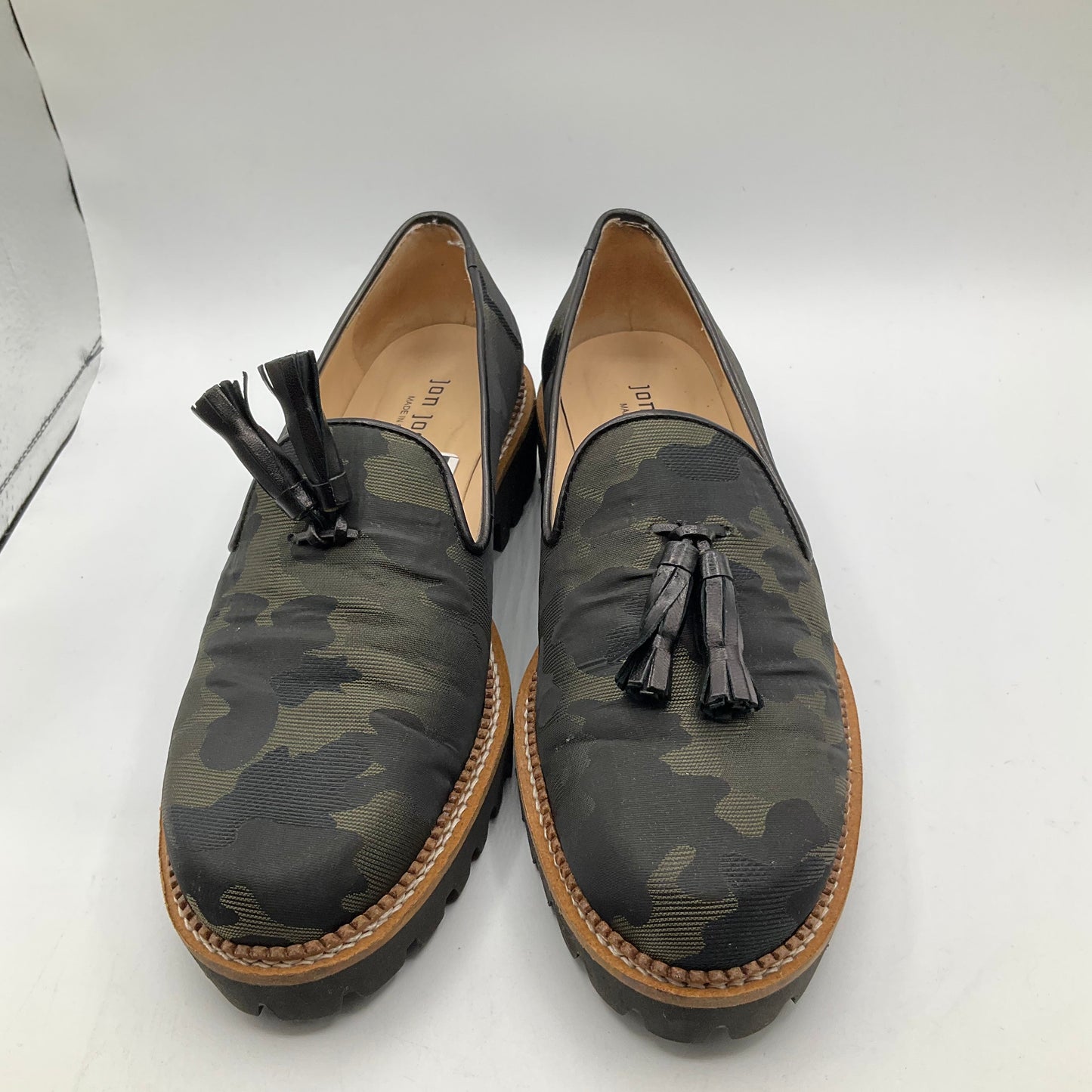 Shoes Flats By Cmb In Camouflage Print, Size: 8.5