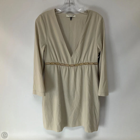 Dress Designer By Halston In Tan, Size: 6