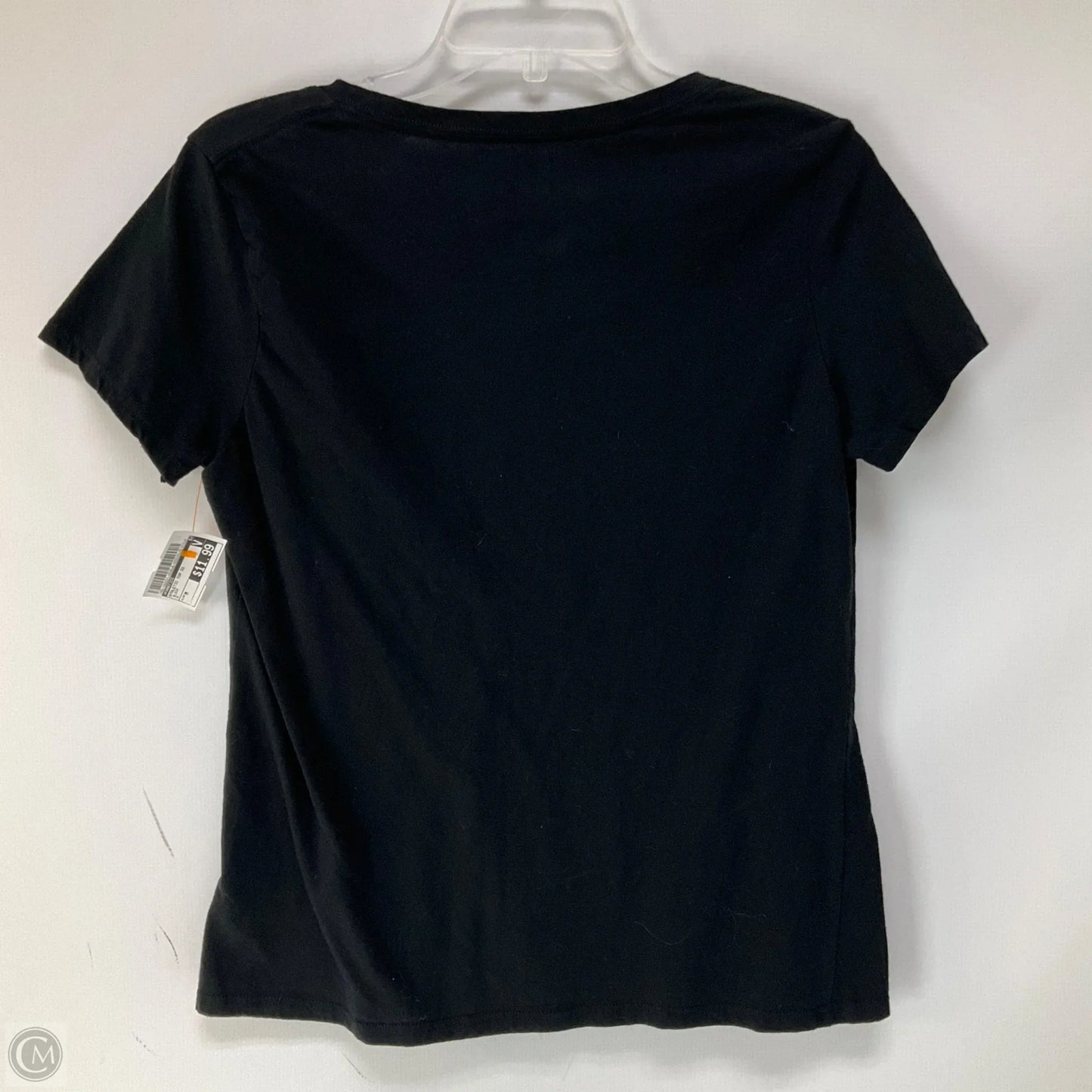 Athletic Top Short Sleeve By Fanatics In Black, Size: M