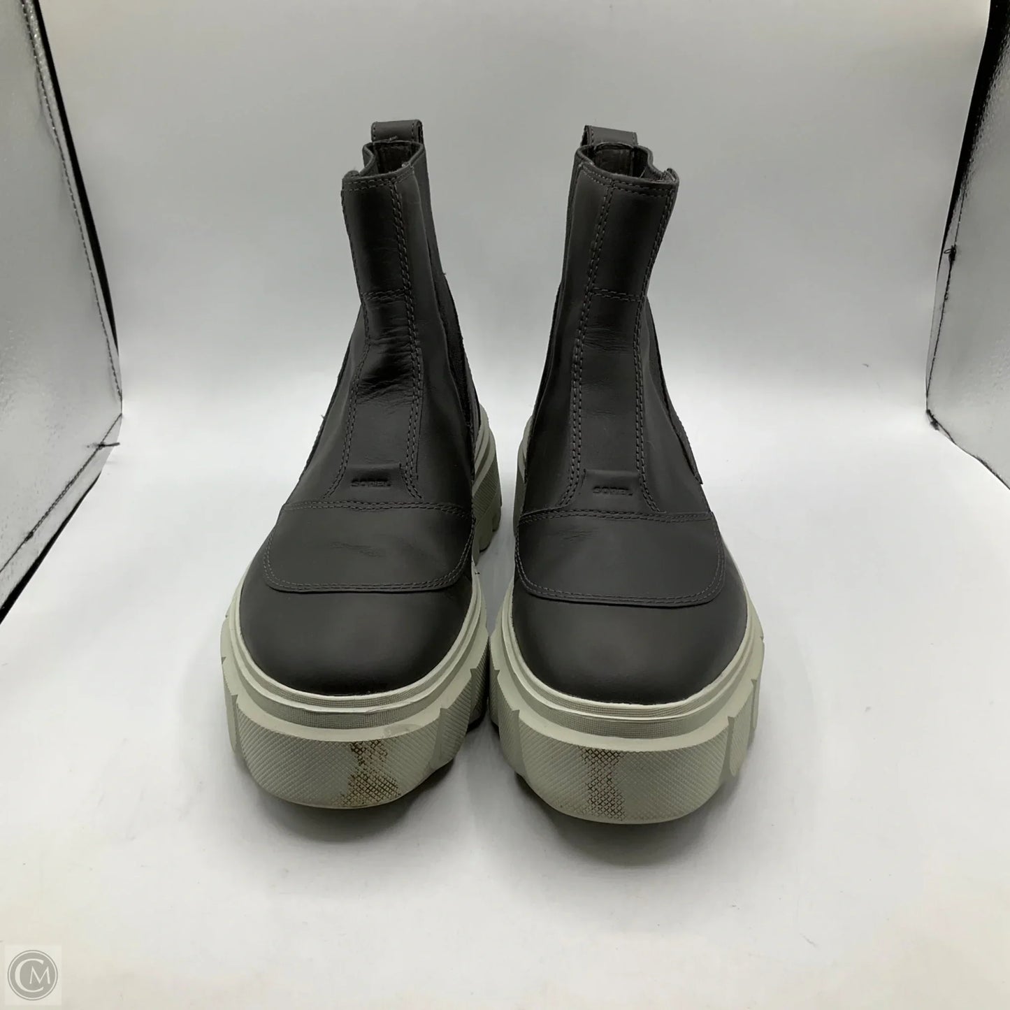 Boots Ankle Flats By Sorel In Grey, Size: 8