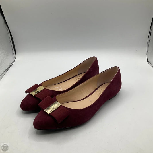 Shoes Designer By Kate Spade In Maroon, Size: 6