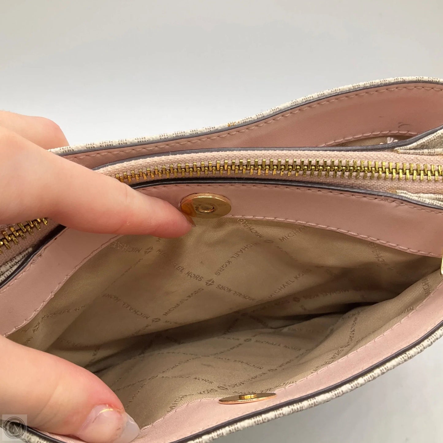 Crossbody Designer By Michael Kors, Size: Small