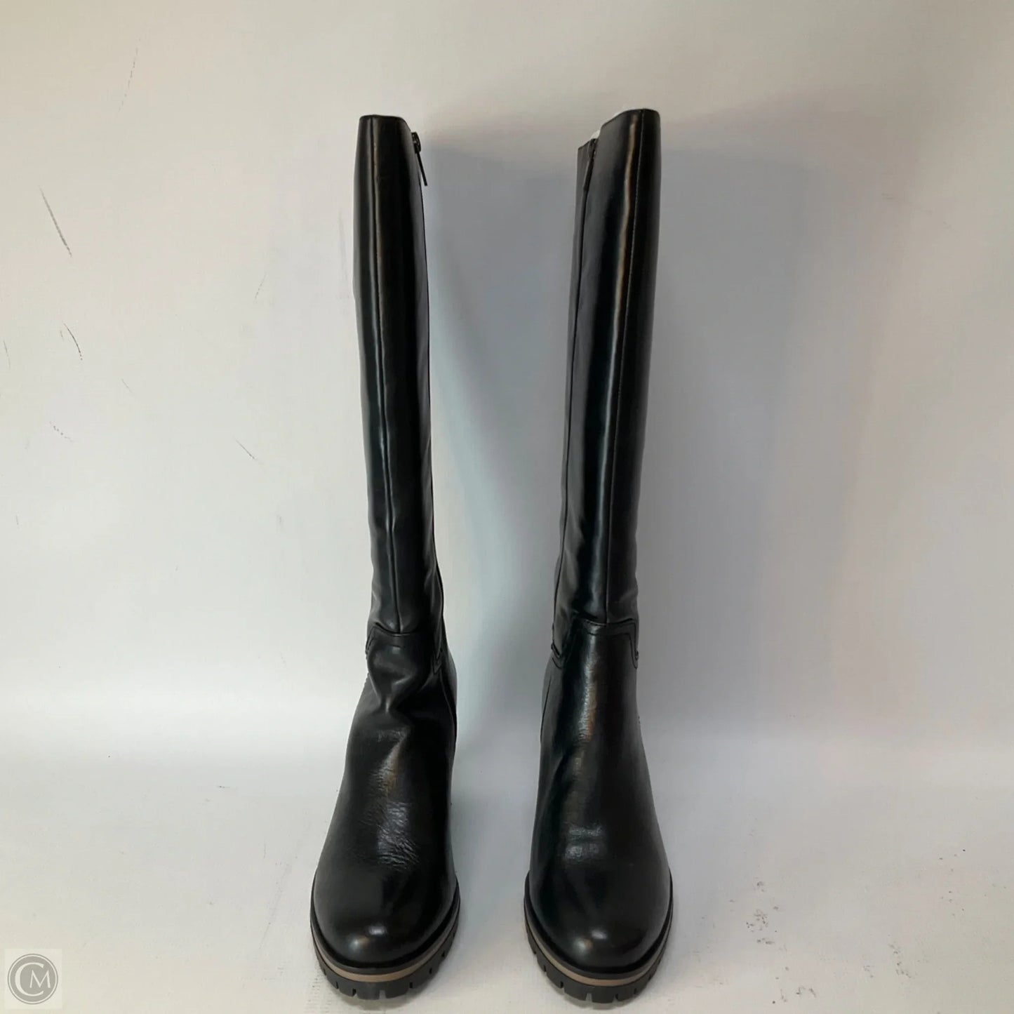 Boots Knee Heels By Vince Camuto In Black, Size: 11