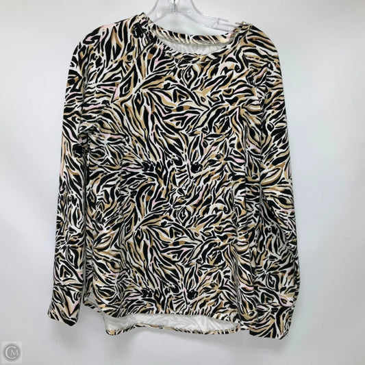 Top Long Sleeve Designer By Lilly Pulitzer In Animal Print, Size: M