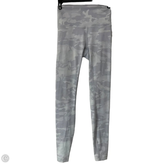 Athletic Leggings By Lululemon In Camouflage Print, Size: 4