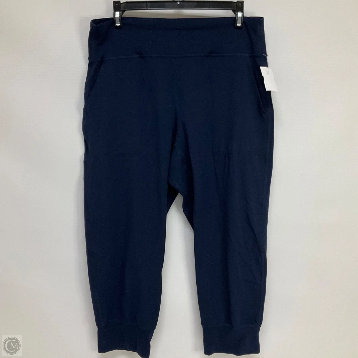Athletic Leggings By Lululemon In Navy, Size: 12