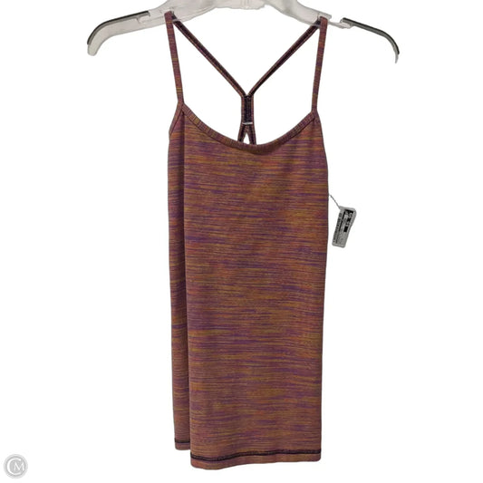 Athletic Tank Top By Lululemon In Striped Pattern, Size: 6