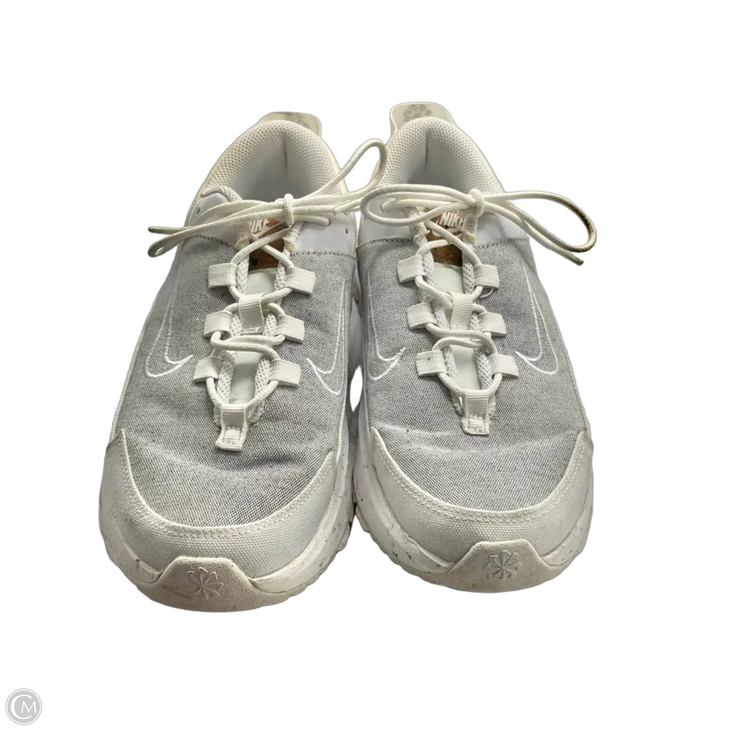 Shoes Athletic By Nike In Grey & White, Size: 7