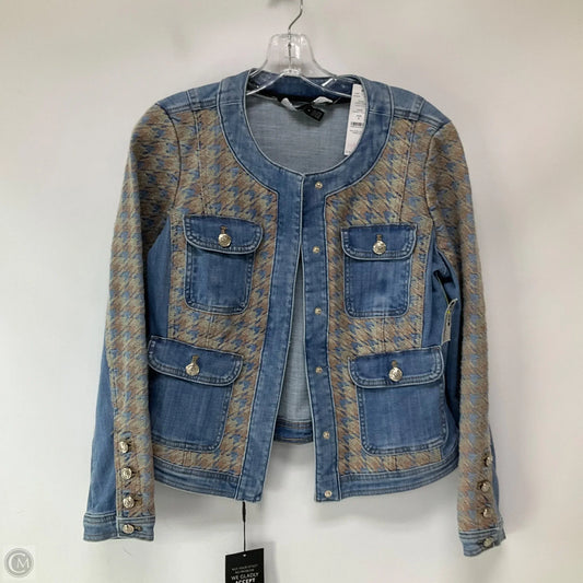 Jacket Denim By White House Black Market In Blue Denim, Size: 8