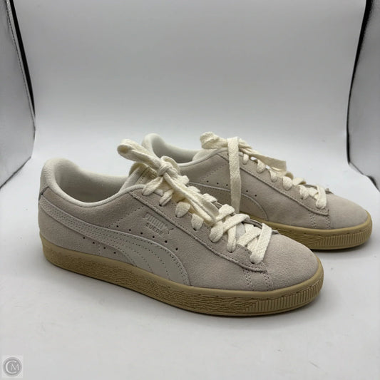 Shoes Sneakers By Puma In Beige, Size: 7.5