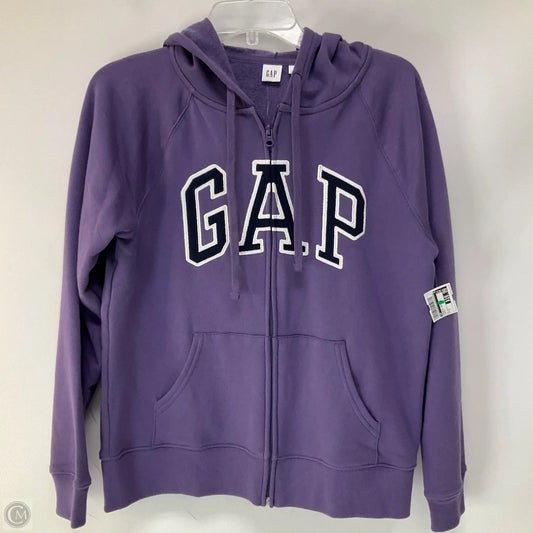 Athletic Jacket By Gap In Purple, Size: S