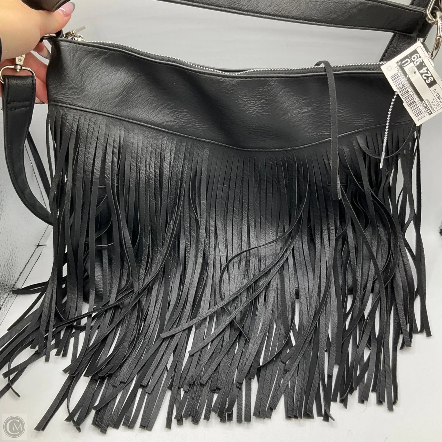 Handbag By Silver, Size: Medium