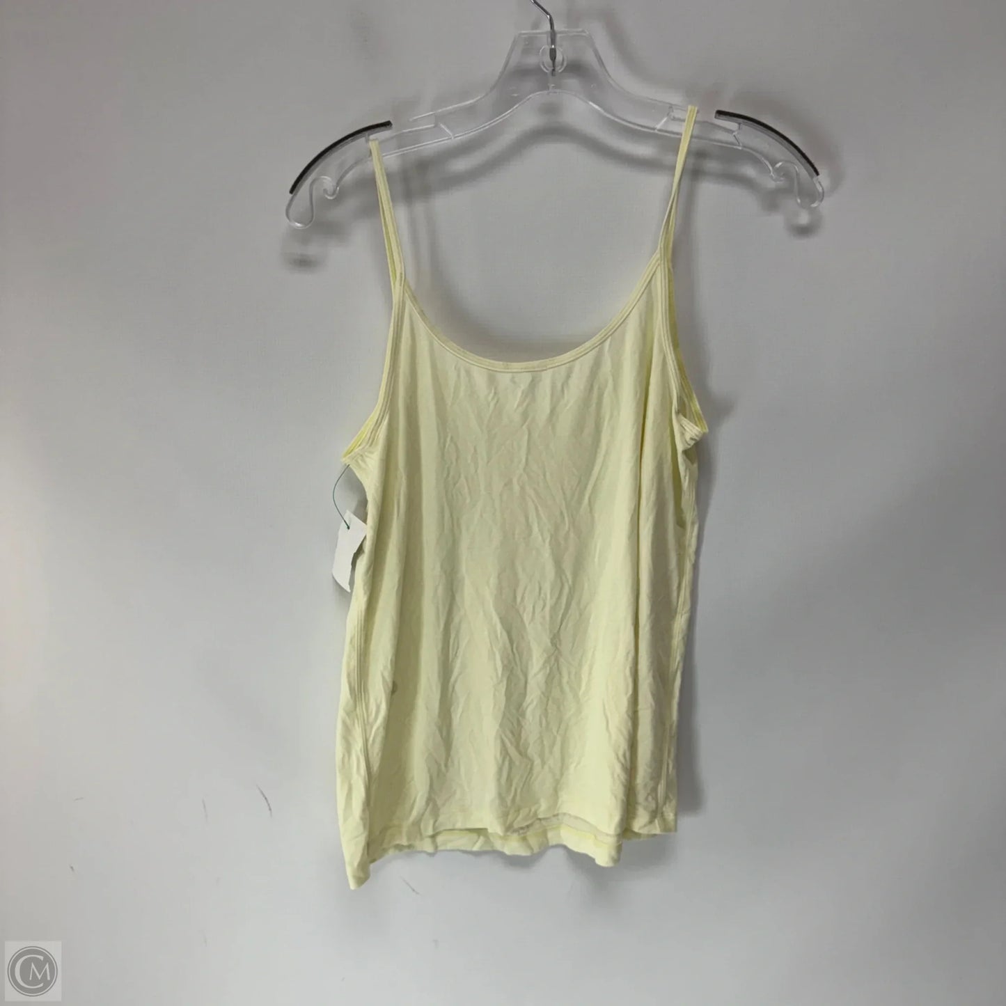 Athletic Tank Top By Lululemon In Yellow, Size: S