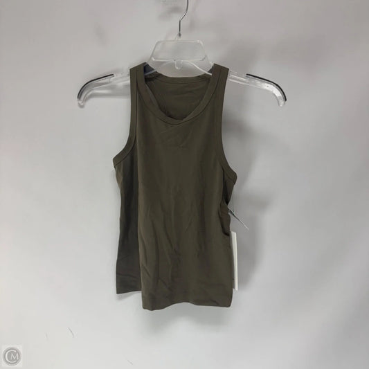 Athletic Tank Top By Lululemon In Brown, Size: 4