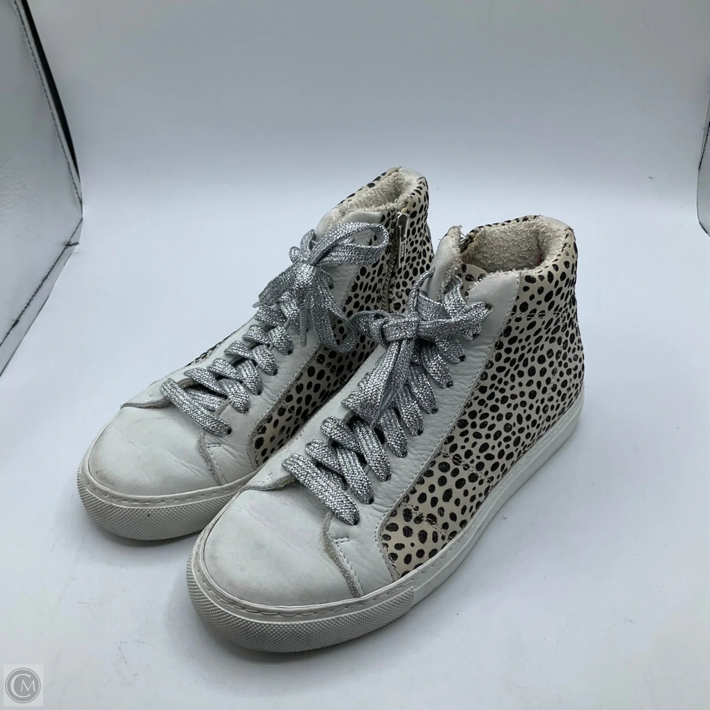 Shoes Sneakers By P448 In Animal Print, Size: 6