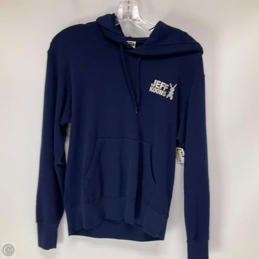Sweatshirt Hoodie By Clothes Mentor In Blue, Size: Xs