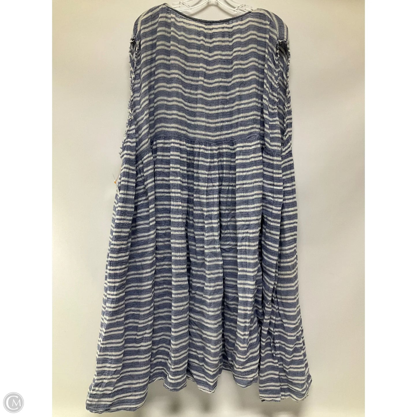 Dress Casual Midi By Free People In Striped Pattern, Size: L