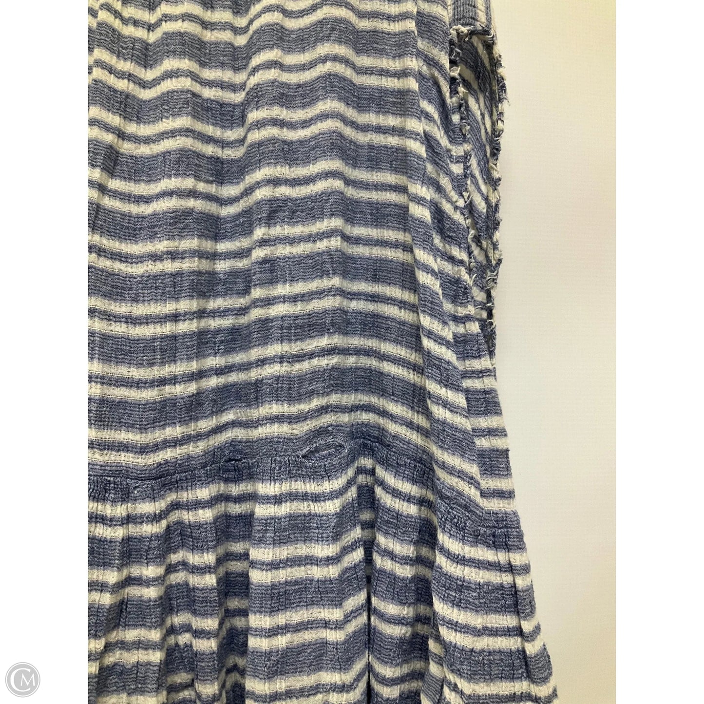 Dress Casual Midi By Free People In Striped Pattern, Size: L