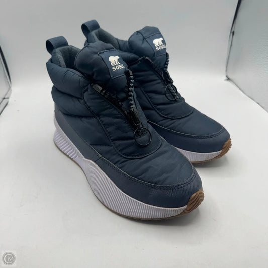 Boots Snow By Sorel In Navy, Size: 7.5