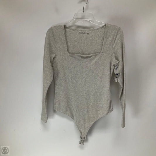 Bodysuit By Abercrombie And Fitch In Grey, Size: L
