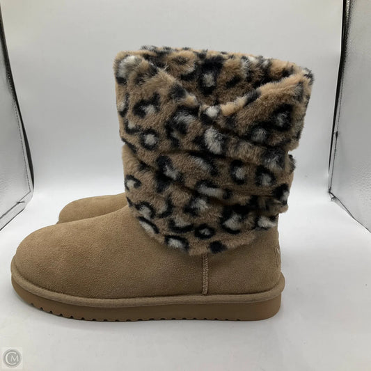 Boots Snow By Koolaburra By Ugg In Animal Print, Size: 7