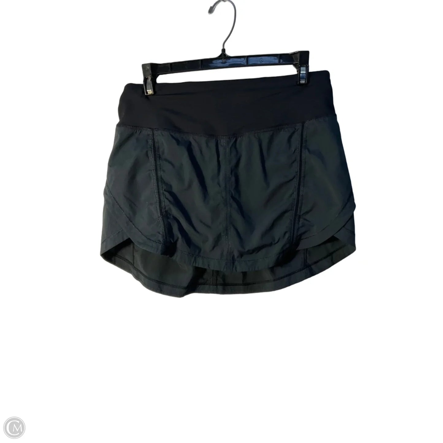 Athletic Skort By Lululemon In Black, Size: 6