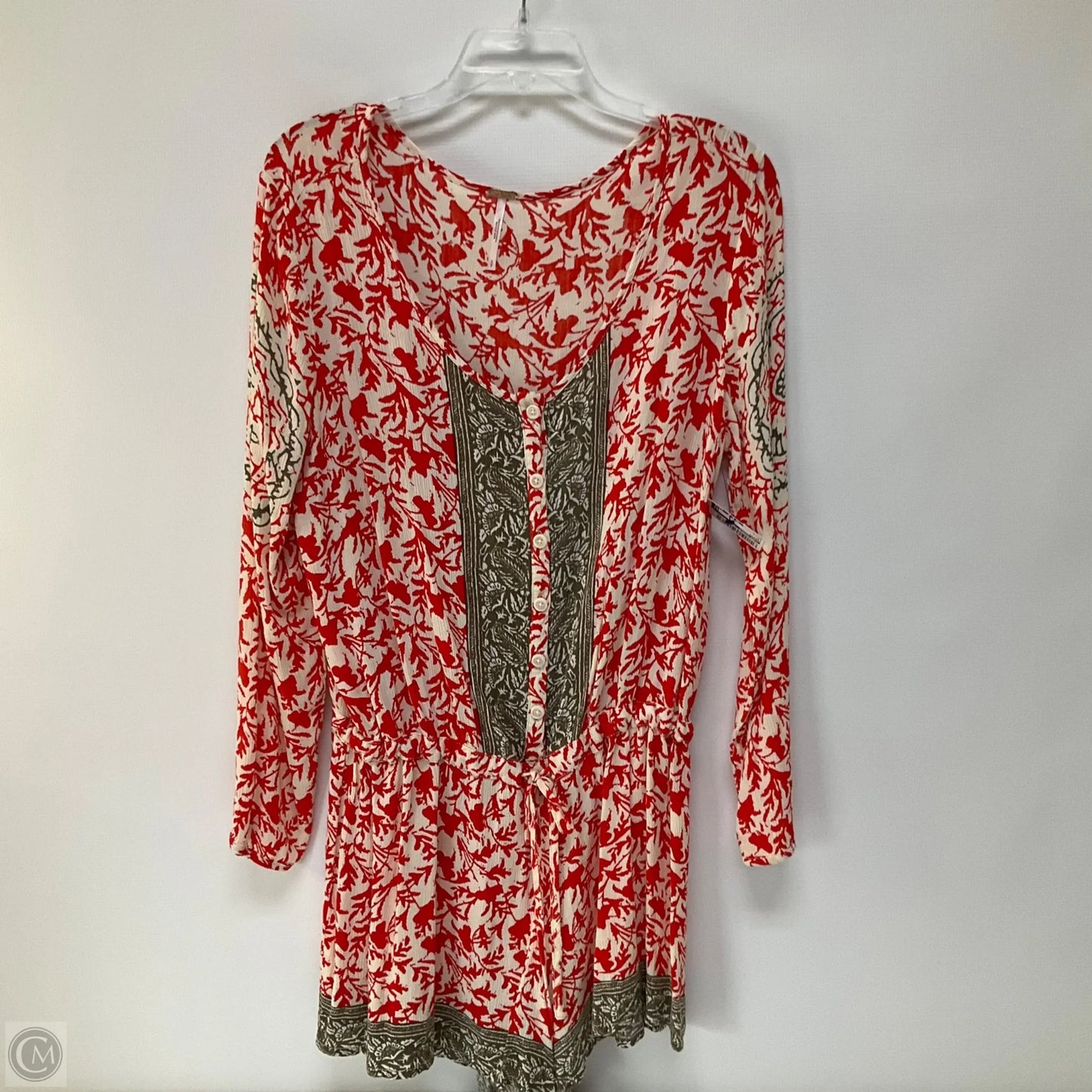 Romper By Free People In Red, Size: S