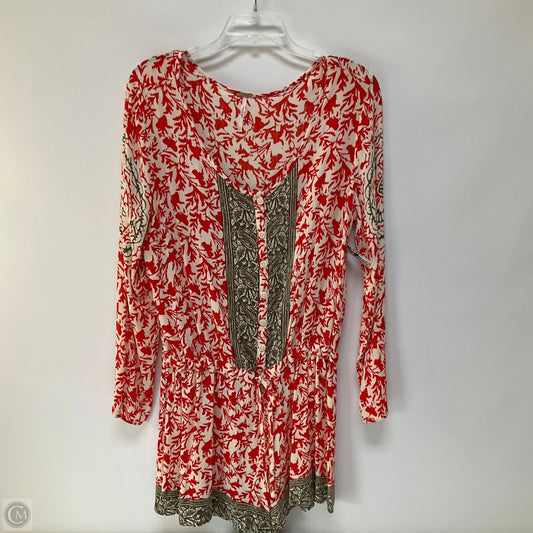 Romper By Free People In Red, Size: S