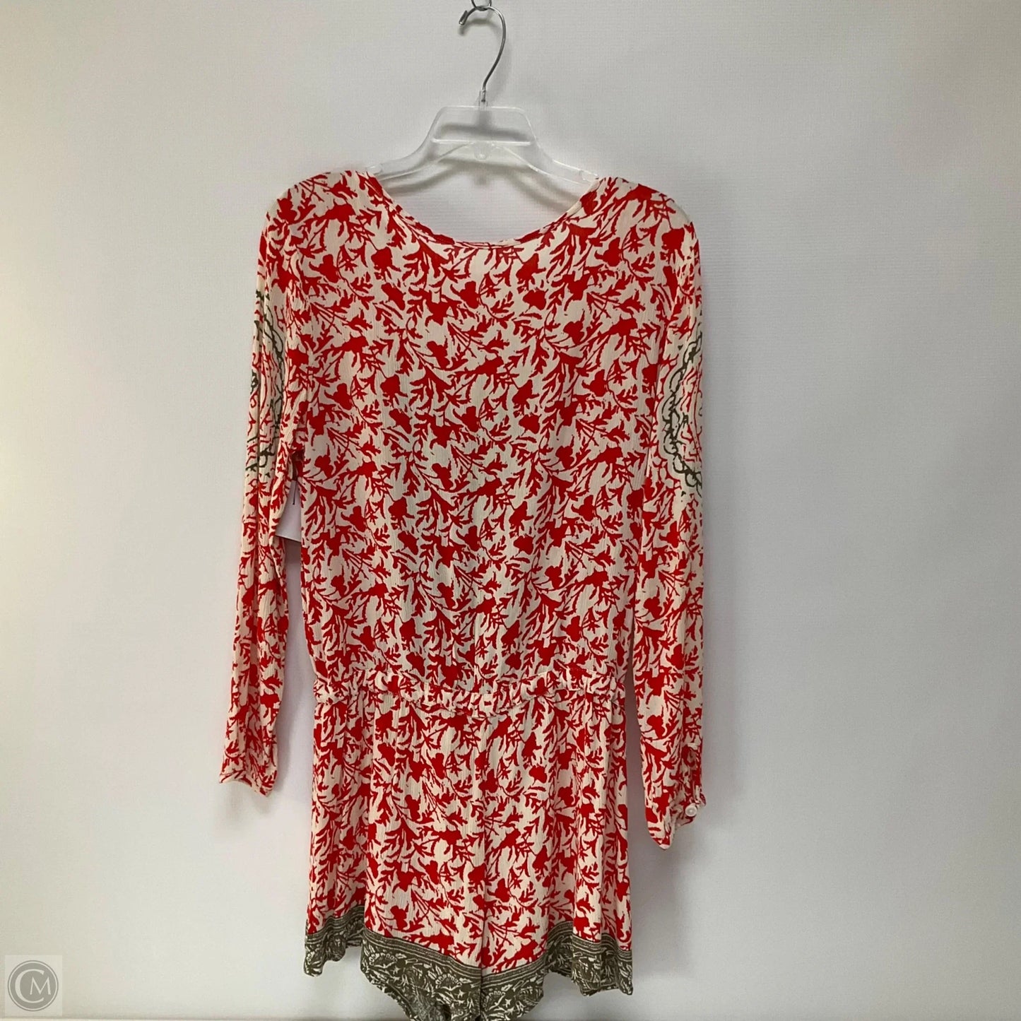 Romper By Free People In Red, Size: S