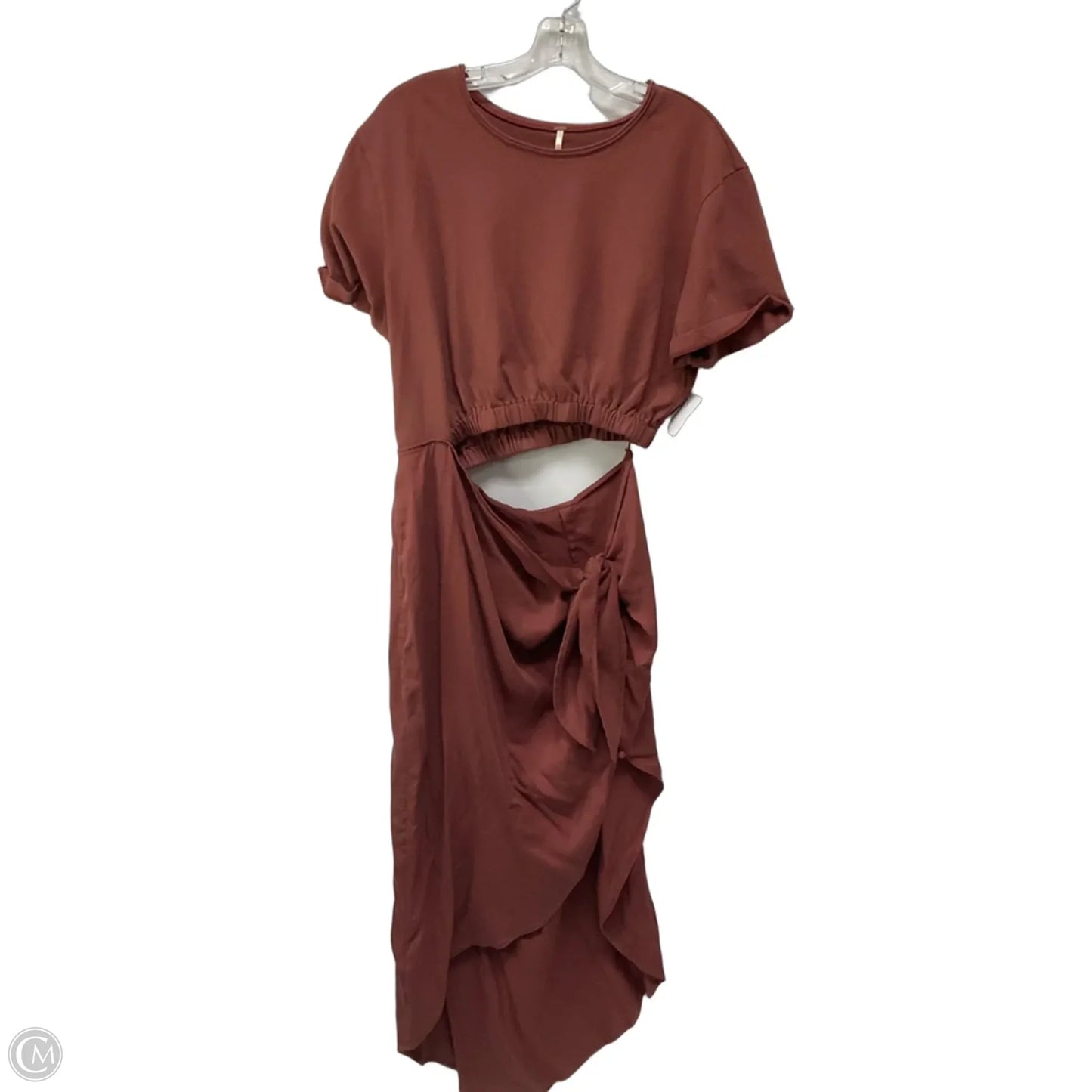 Dress Casual Midi By Free People In Mauve, Size: M