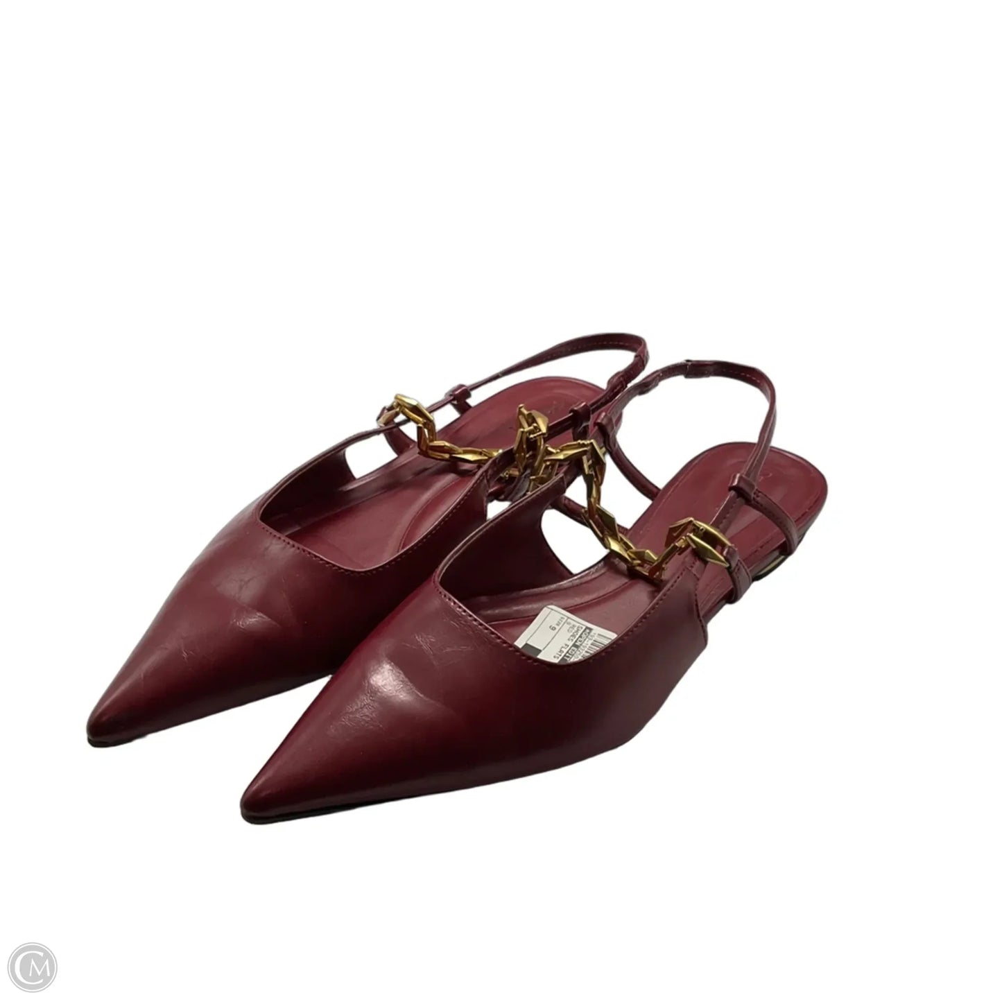 Shoes Flats By Open Edit In Red, Size: 9