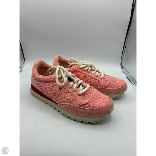 Shoes Sneakers By Saucony In Pink, Size: 9