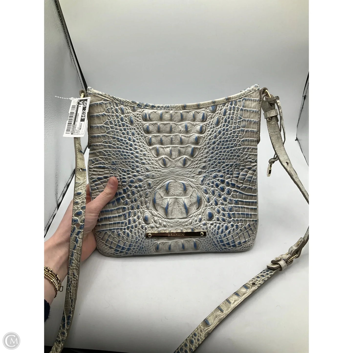 Crossbody Designer By Brahmin, Size: Medium