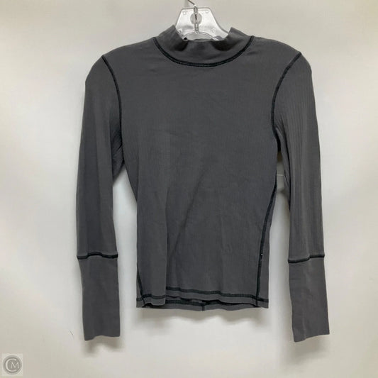 Top Long Sleeve By Free People In Grey, Size: S