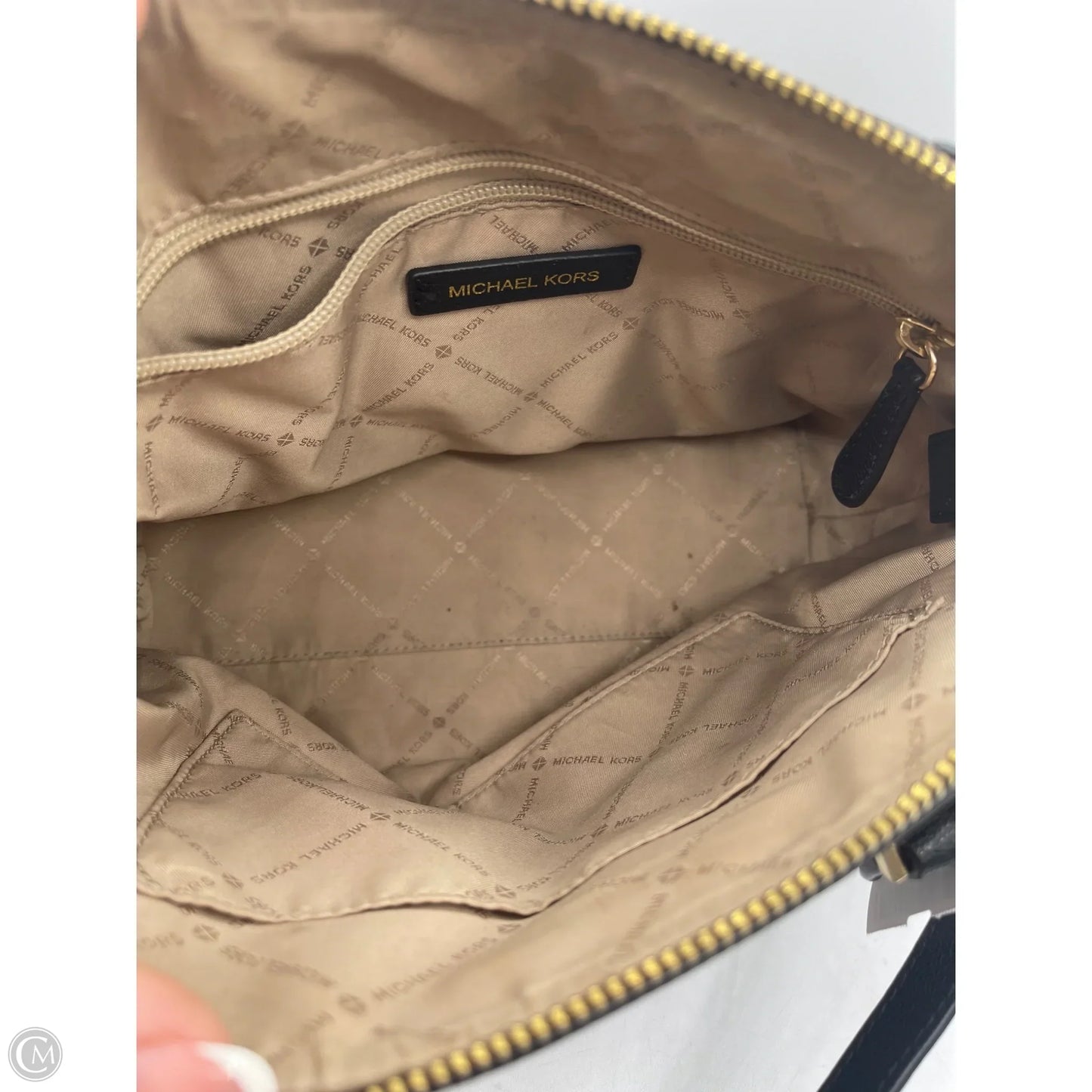 Crossbody Designer By Michael Kors, Size: Medium