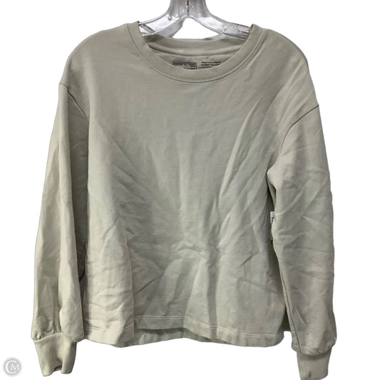 Sweatshirt Crewneck By Patagonia In Beige, Size: S