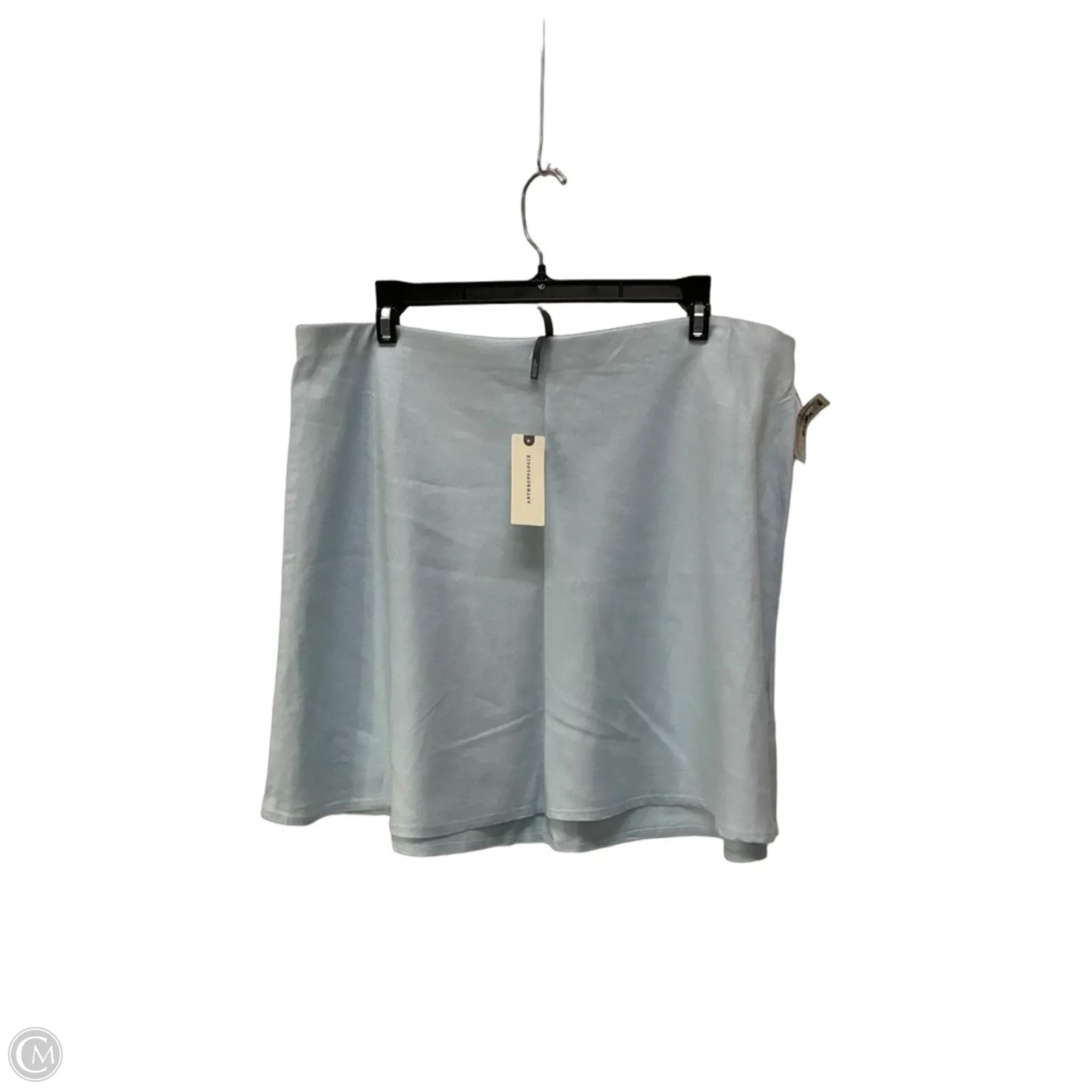 Skirt Mini & Short By Anthropologie In Blue, Size: Xl