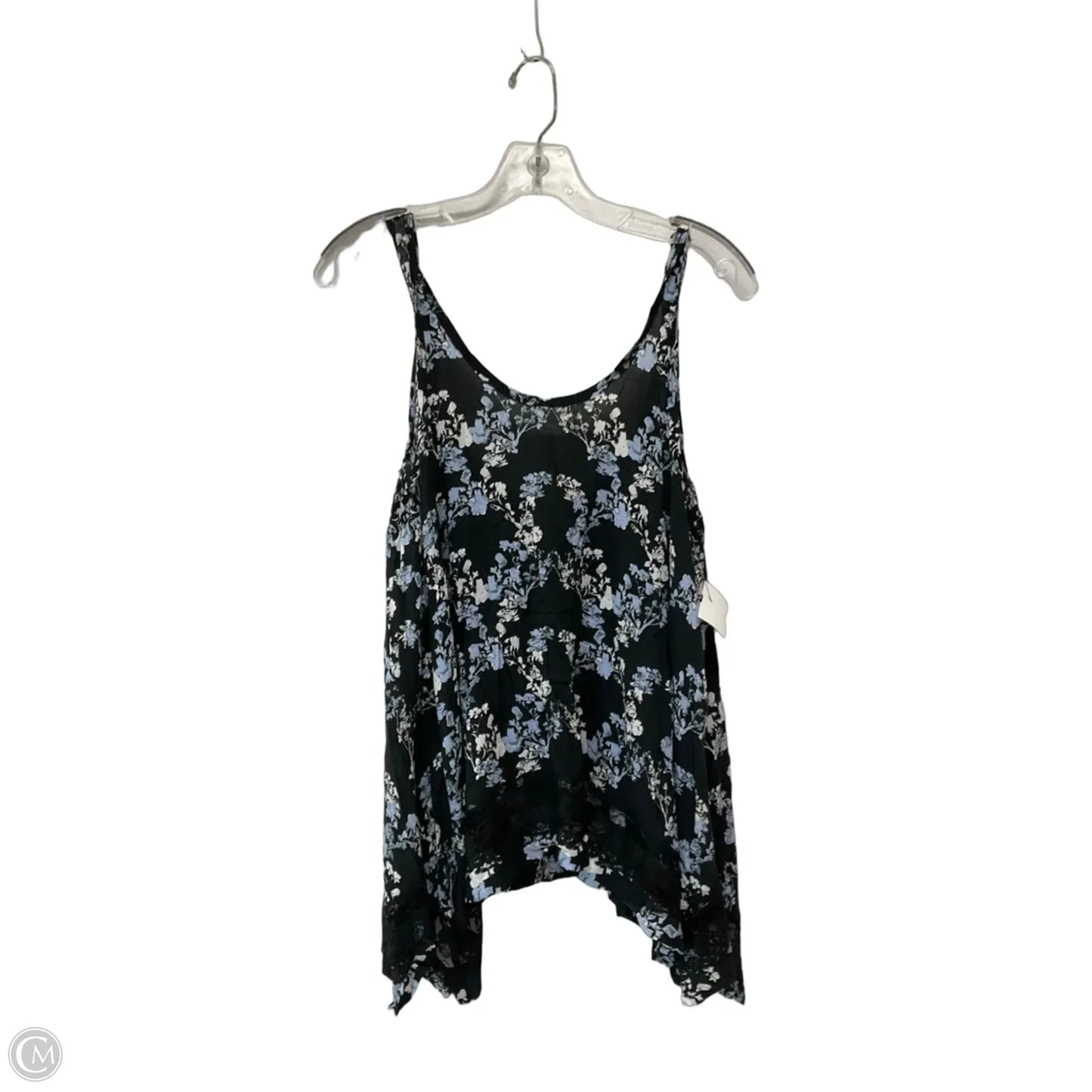 Top Sleeveless By Free People In Floral Print, Size: Xs