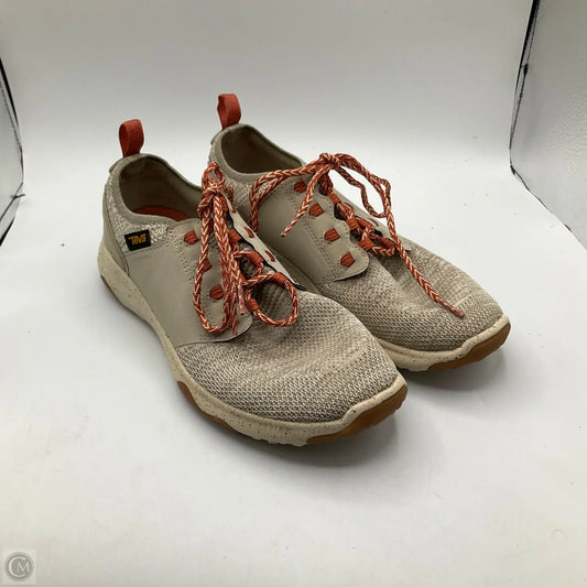 Shoes Athletic By Teva In Grey & Red, Size: 10