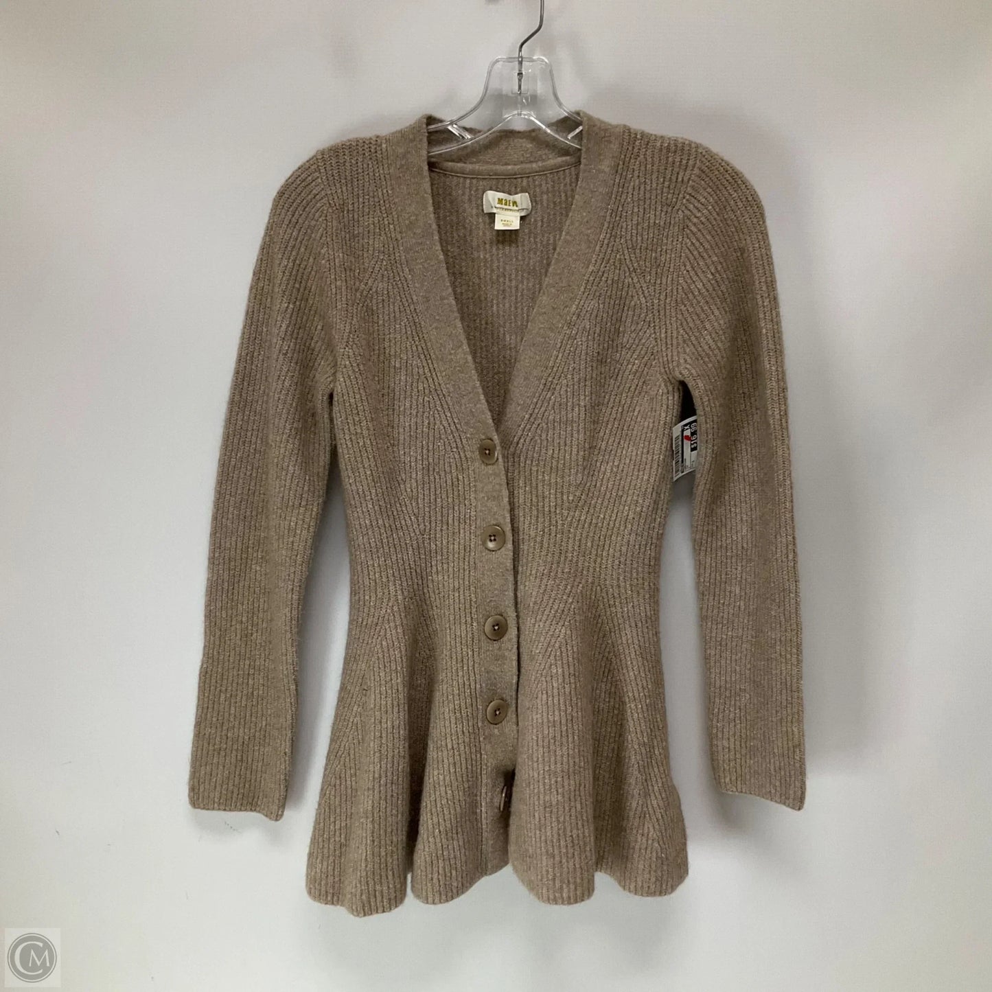 Cardigan By Maeve In Tan, Size: S