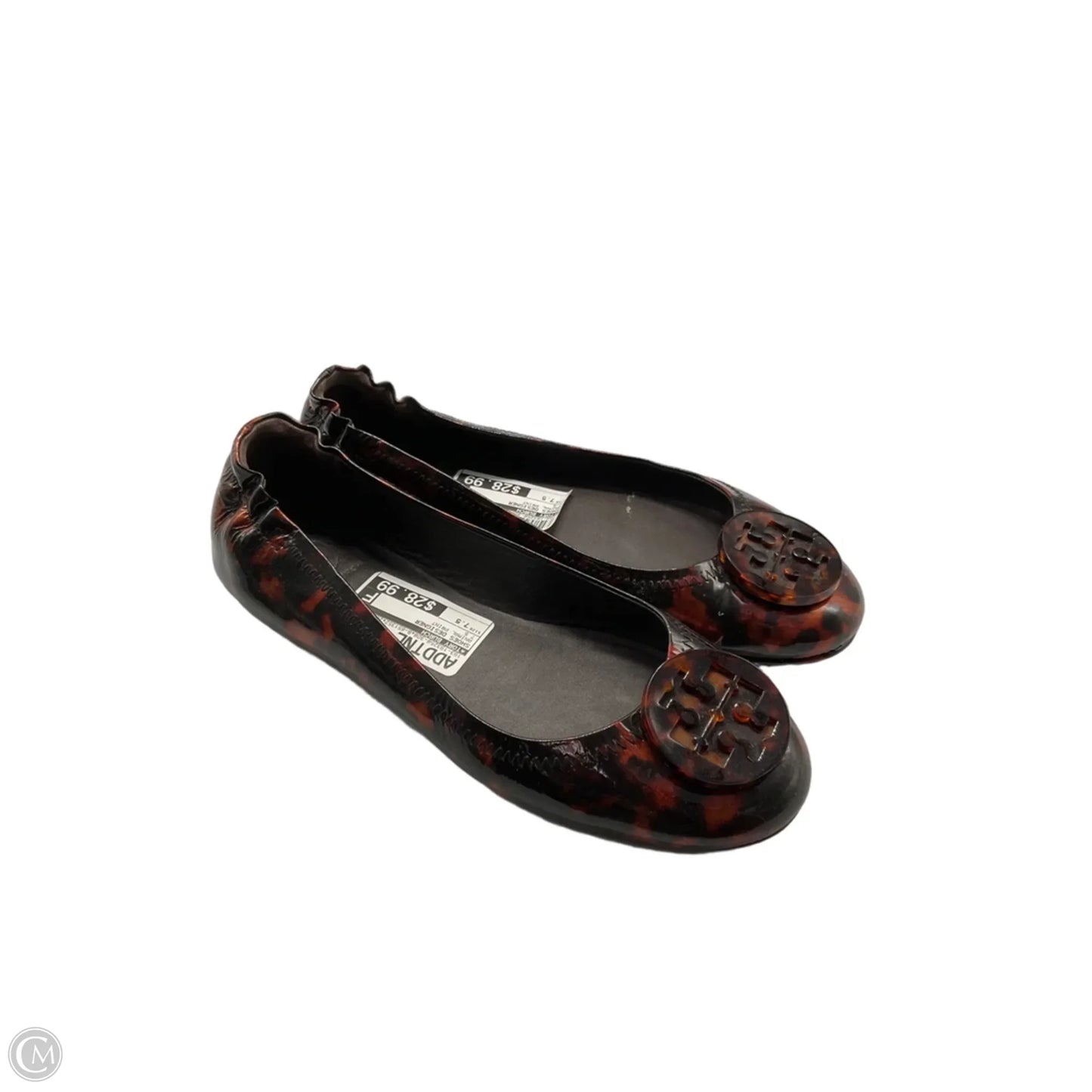 Shoes Designer By Tory Burch In Animal Print, Size: 7.5