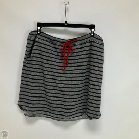 Skirt Mini & Short By Sundry In Striped Pattern, Size: 30