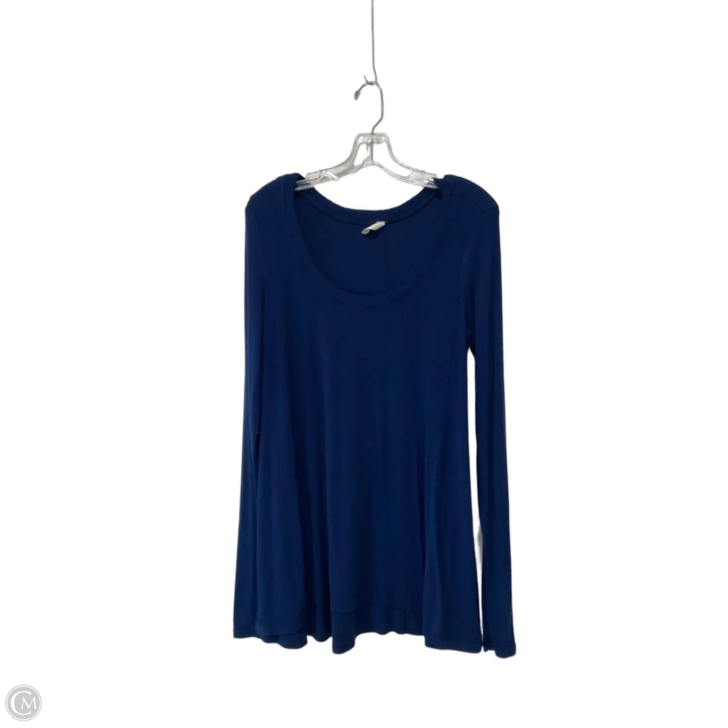 Top Long Sleeve By Free People In Blue, Size: L