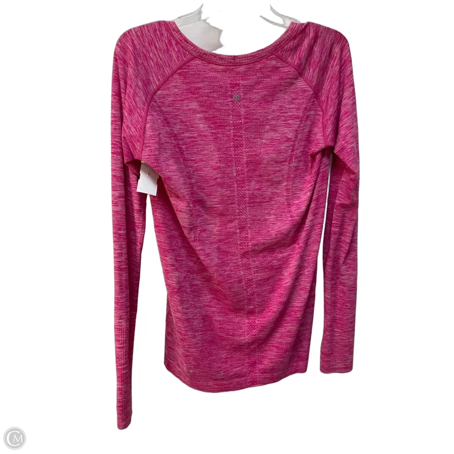 Athletic Top Long Sleeve Crewneck By Lululemon In Pink, Size: 12