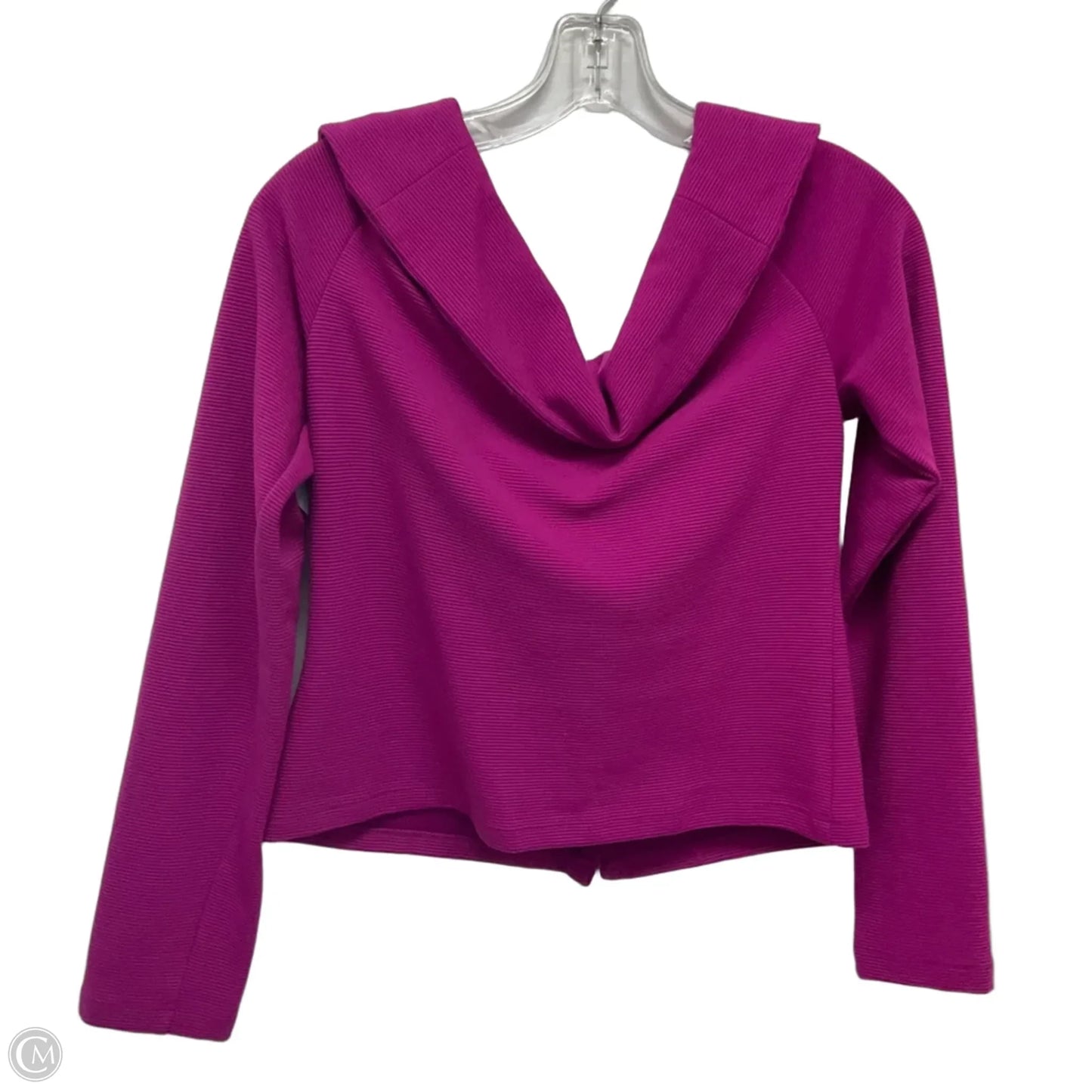 Top Long Sleeve By Maeve In Pink, Size: S
