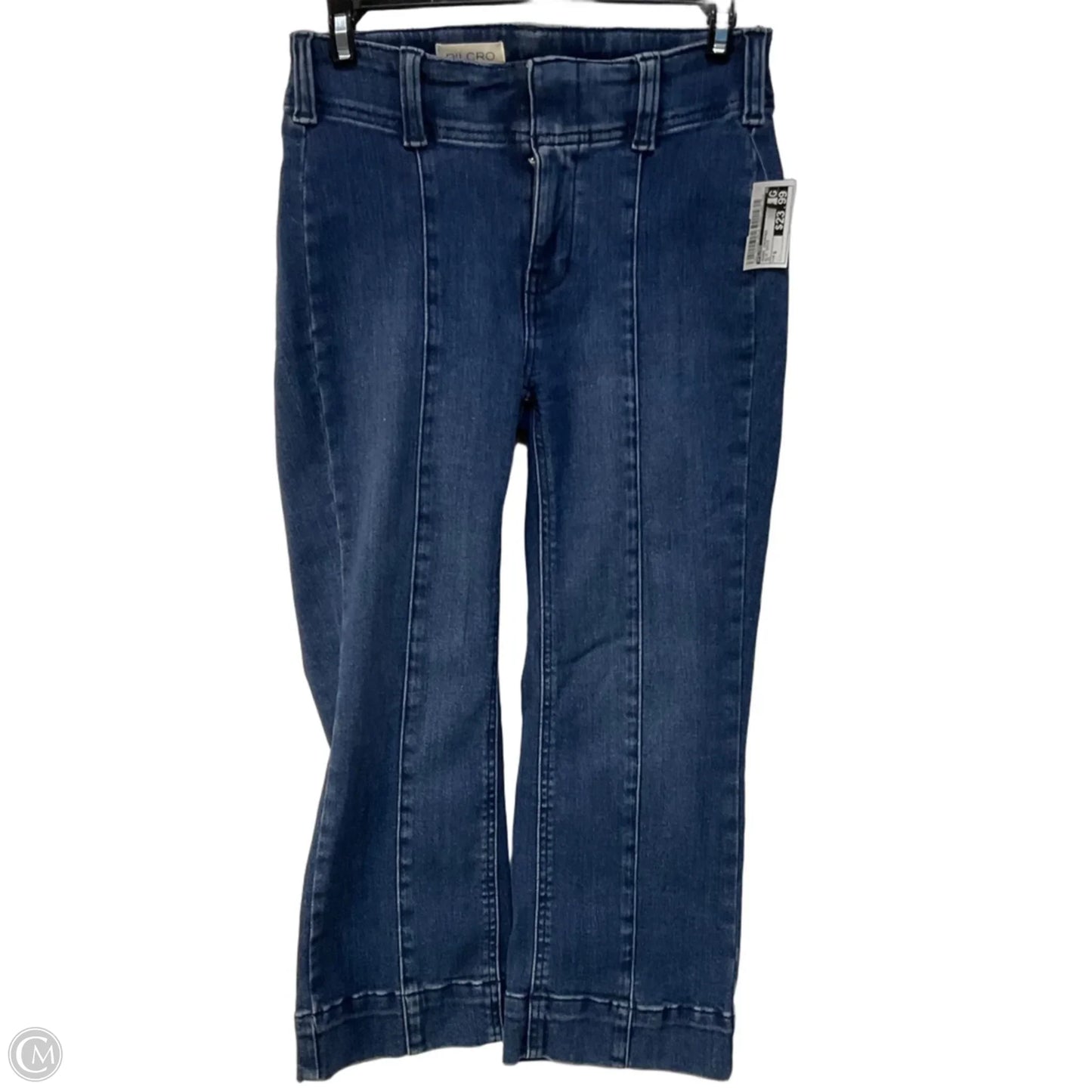 Jeans Cropped By Pilcro In Blue Denim, Size: S