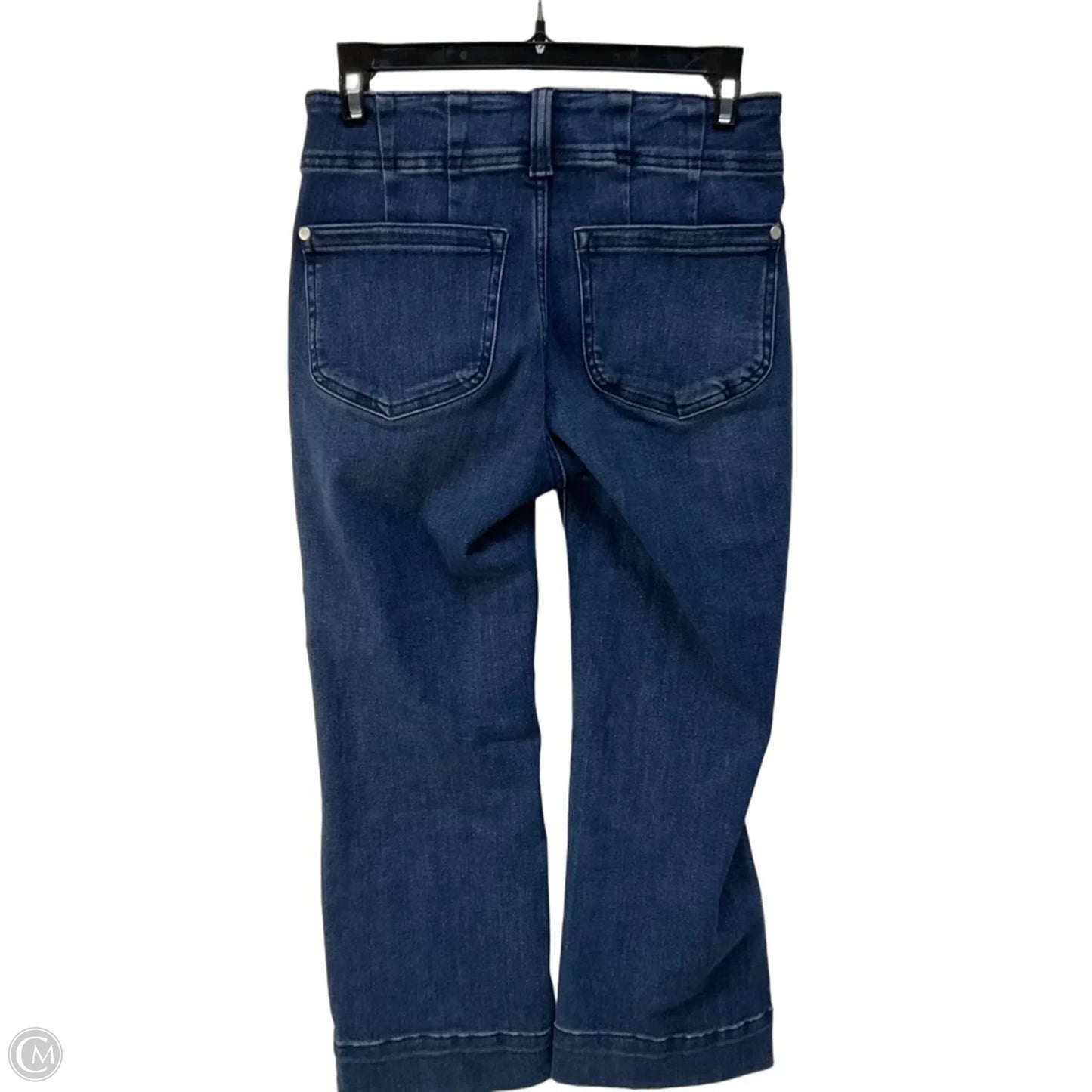 Jeans Cropped By Pilcro In Blue Denim, Size: S