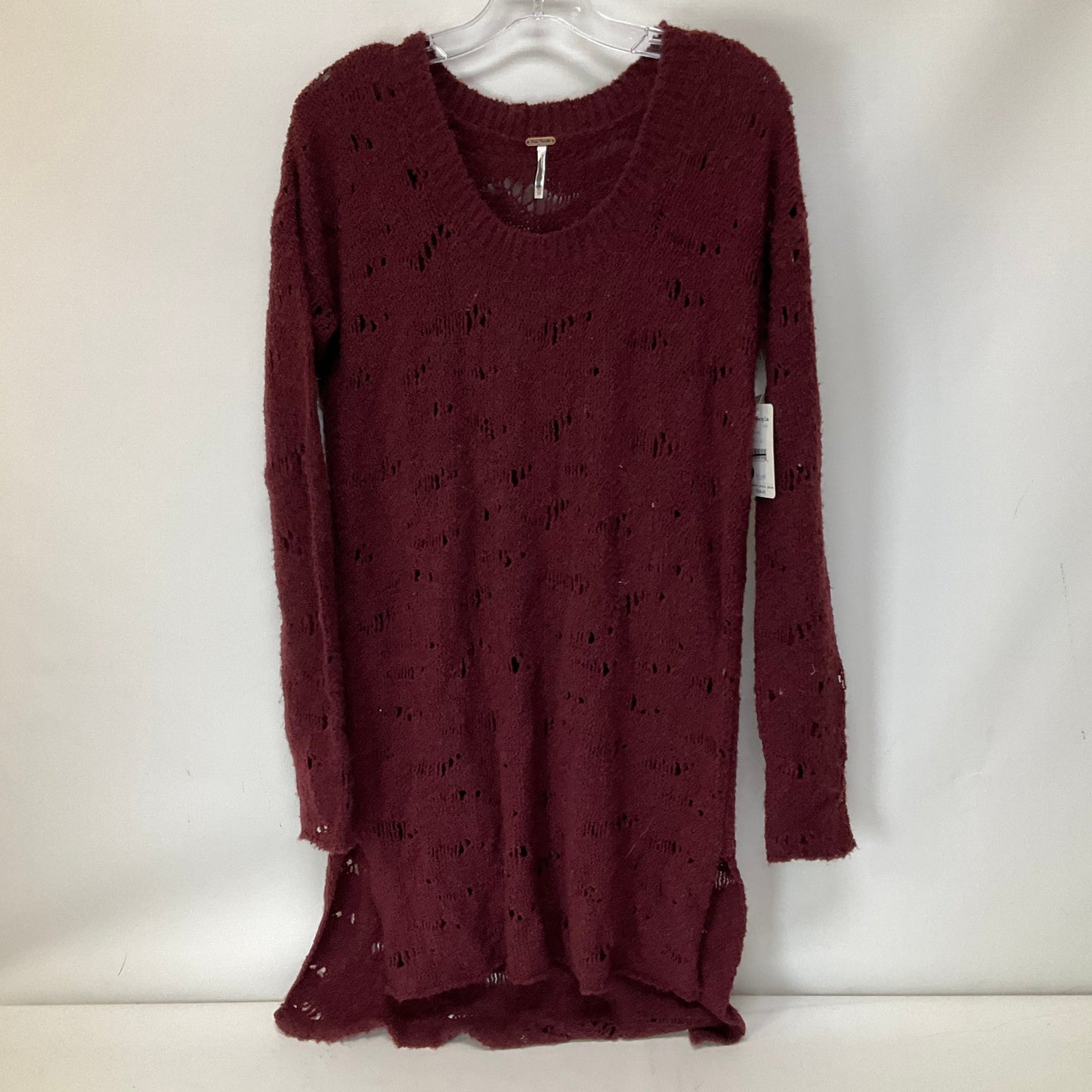 Red Sweater Free People, Size Xs