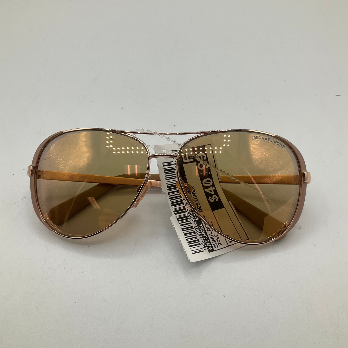 Rose Gold Sunglasses Designer Michael Kors